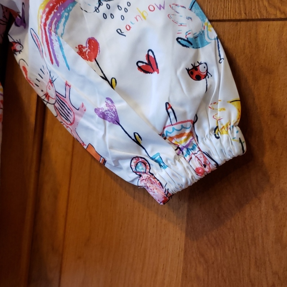 CLEARANCE NWT Girl's Hooded Jacket bunnies - Picture 3 of 5